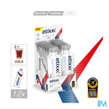 Afbeelding in Gallery-weergave laden, Etixx Energy Gel Cola 12x40ml
