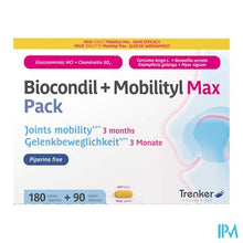 Afbeelding in Gallery-weergave laden, Biocondil+mobilityl Max Pack Tabl 180 Tabl 90 Nf
