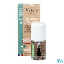 Charger l'image dans la galerie, Nagellak Be Green 2&1 Base & Top Coat 10ml
