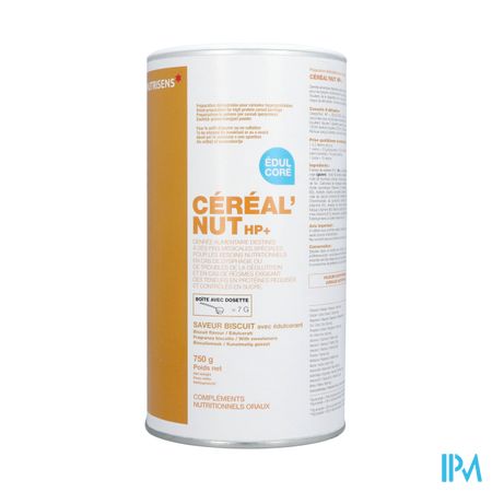 Cereal'nut Hp+ Pot Zoetstof Koekjes 750g