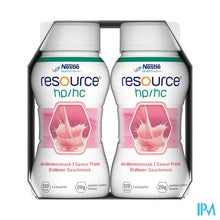 Charger l'image dans la galerie, Resource Hp Hc Aardbei Fles 4x200ml
