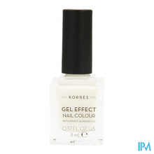 Afbeelding in Gallery-weergave laden, Korres Km Gel Effect Nail 01 White 11ml
