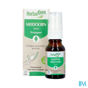 Herbalgem Meidoorn Bio Spray 15ml