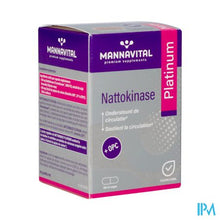 Charger l'image dans la galerie, Mannavital Nattokinase Platinium V-caps 90
