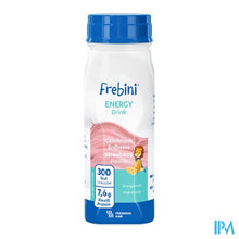 Charger l'image dans la galerie, Frebini Energy Drink 200ml Fraise/aardbei
