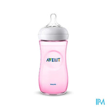 Afbeelding in Gallery-weergave laden, Philips Avent Natural 2.0 Zuigfles 260ml Roze SCF034/17
