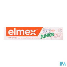 Afbeelding in Gallery-weergave laden, ELMEX® JUNIOR TANDPASTA TUBE 75ML
