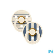 Bibs 1 Fopspeen Studio Duo Pin Steel Blue