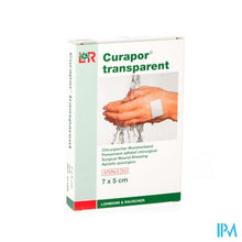 Afbeelding in Gallery-weergave laden, Curapor Transparant Steriel 7cmx 5cm 5 13099
