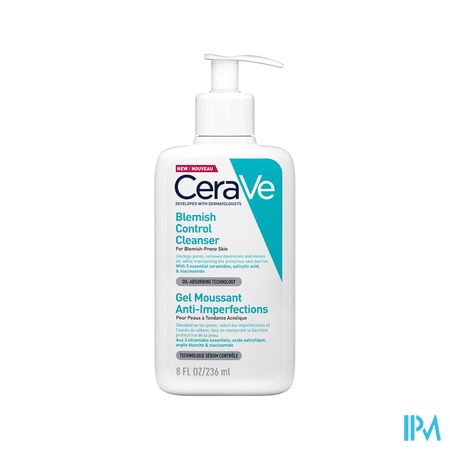 Cerave Gel Moussant Nettoyant A/imperf. 236ml