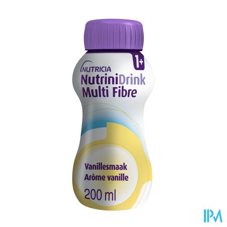 NutriniDrink Multi Fibre Vanillesmaak Flesje 200ml