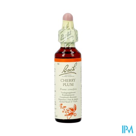 Bach Flower Remedie 06 Cherry Plum 20ml