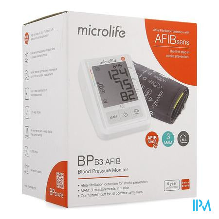 Microlife Bpb3 Afib Pc Blutdruckmessgerät Arm Otc Sol