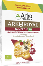 Afbeelding in Gallery-weergave laden, Arkoroyal Dynergie Bio Fl 20x10ml + 10x10ml Grat.
