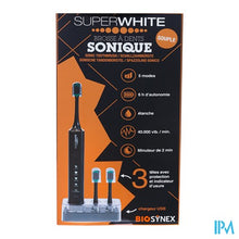 Afbeelding in Gallery-weergave laden, Superwhite Sonische Tandenborstel Black
