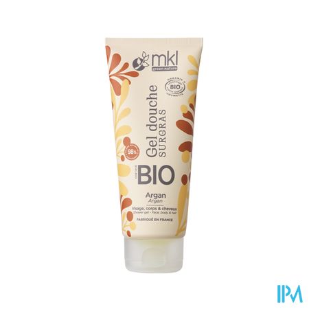 Mkl Douchegel Bio Argan Fl 200ml
