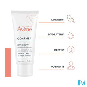 Avene Cicalfate+ Hydra&herstel. Verzorg. Tube 40ml