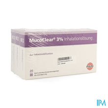 Afbeelding in Gallery-weergave laden, Mucoclear 3% Nacl Amp 60x4ml
