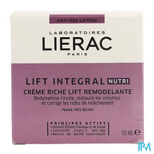 Charger l'image dans la galerie, Lierac Nutri Creme Lift Integral Pot 50ml
