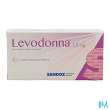 Afbeelding in Gallery-weergave laden, Levodonna 1,5mg Sandoz Comp 1 X 1,5mg
