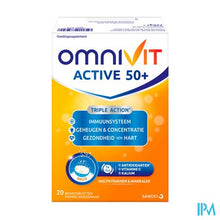 Afbeelding in Gallery-weergave laden, Omnivit Active 50+ Bruistabl. 20
