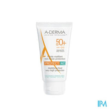 Afbeelding in Gallery-weergave laden, Aderma Protect Creme Acne Ip50+ Tube 40ml
