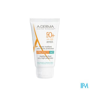 Aderma Protect Creme Acne Ip50+ Tube 40ml