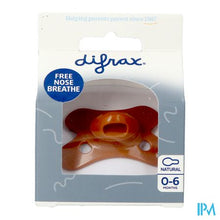 Load image into Gallery viewer, Difrax Fopspeen Natural 0-6m Uni Cinnamon
