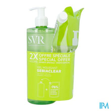 Afbeelding in Gallery-weergave laden, Sebiaclear Gel Moussant 400ml + Navulling 400ml
