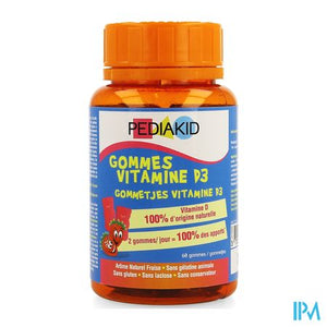 Pediakid Vitaminen D3 Gommetjes 68