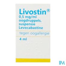 Afbeelding in Gallery-weergave laden, Livostin Pi Pharma 0,5mg/ml Susp Oogdrupp. 4ml Pip
