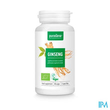 Charger l'image dans la galerie, Purasana Vegan Ginseng Bio Caps 80
