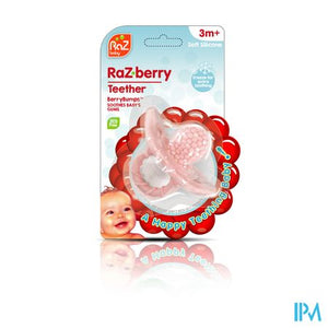 Raz Baby Bijtring Razberry Pink