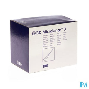 Bd Microlance 3 Nld 27g 3/4 Rb 0,4x19mm Grijs 100