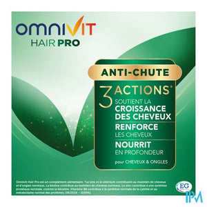 Omnivit Hair Pro Nutri Repair             Comp 180