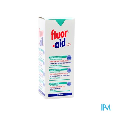 Fluor Aid 0,05% Mondspoelmiddel 500ml 3104