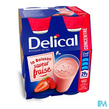 Charger l'image dans la galerie, Delical Geconcentr. Aardbei 4x200ml
