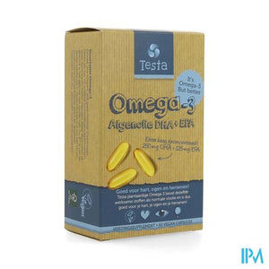 Testa Omega 3 Algenöl Dha/epa Weichkapseln 60