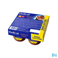 Delical Creme Dessert Hp-hc Z/lact.chocola 4x125g