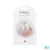 Frigg Fopspenen Butterfly T1 Silicon Lilac/peach 2