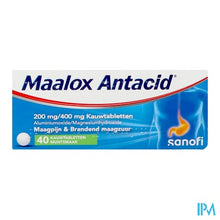 Afbeelding in Gallery-weergave laden, Maalox Antacid 200/400 Comp 40
