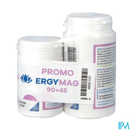 Ergymag Caps 90+45 Promopack