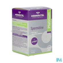 Afbeelding in Gallery-weergave laden, Mannavital Spermidine Platinium V-caps 60
