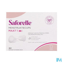 Charger l'image dans la galerie, Saforelle Menstruatiecups Pack Comfort 12h T1
