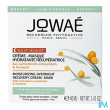 Afbeelding in Gallery-weergave laden, Jowae Creme Masque Hydratant Recup. Nuit Pot 40ml
