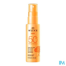 Load image into Gallery viewer, Nuxe Sun Heerlijk.zonnespray Gelaat&lic.spf50 50ml
