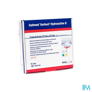 Cutimed Sorbact Hydroactive B 7x 8,5cm 10 7993300