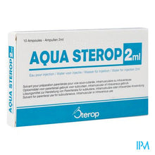 Load image into Gallery viewer, Aqua Sterop Pour Inj Solvens Amp 10 X 2ml
