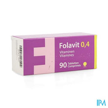 Load image into Gallery viewer, Folavit 0,4mg Comp 90x0,4mg Nf Cnk 4421-087
