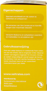 Saltrates Relaxerende Voetbadzouten 10x20g
